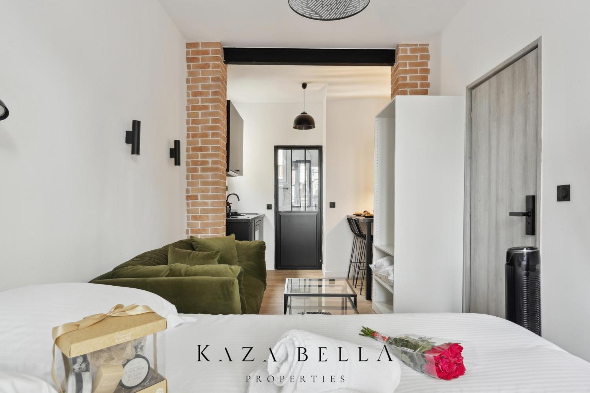 Kaza Bella - Maisons Alfort 2 Cosy Studio Exteriör bild